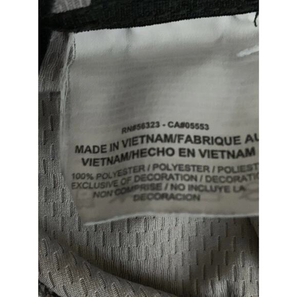 Nike Drifit Men's Gray Graphic 9" Basketball Shorts Sz Large Pockets Stretch Tie - Picture 6 of 8